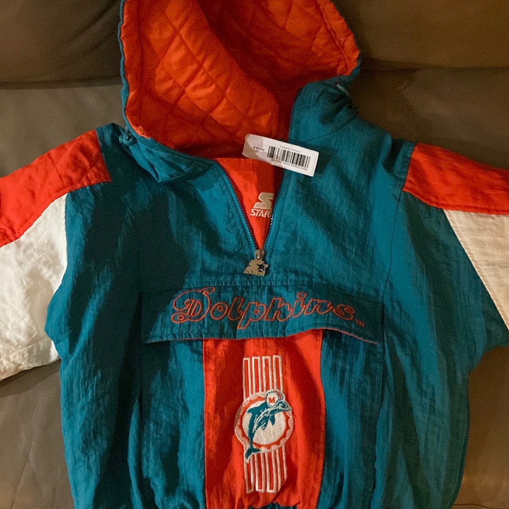 Starters Miami dolphins 90s vintage windbreaker
